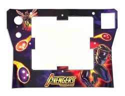 Avengers Infinity Quest Premium Cabinet Decal - Front